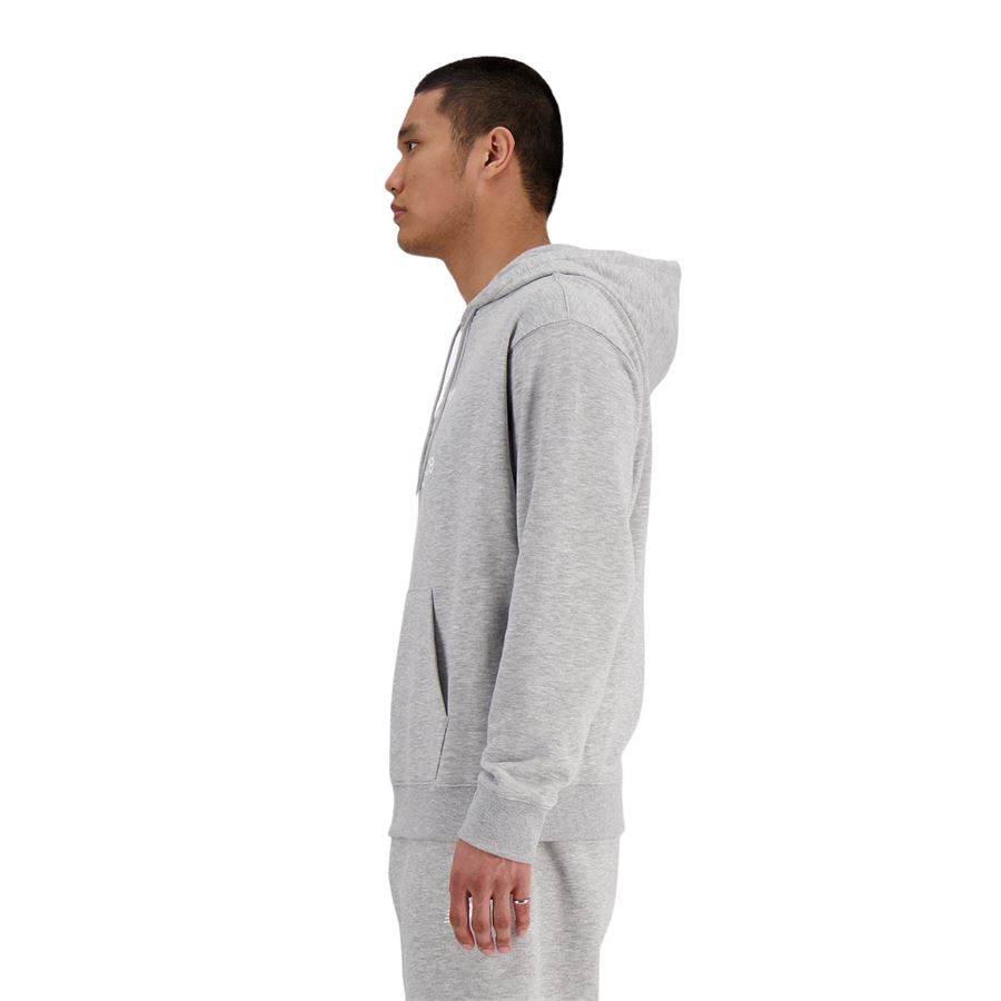 Sport Essentials French Terry Logo Hoodie felpa con cappuccio da uomo New Balance | MT41501AG